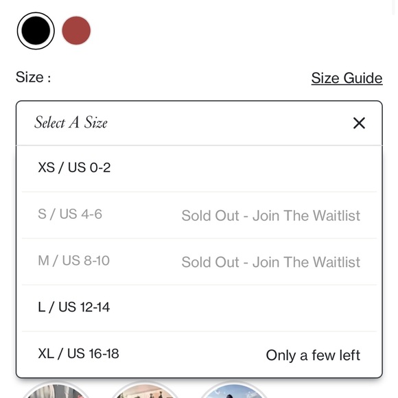 NWT ADAY Courtside wrap skirt black szL - Picture 8 of 10